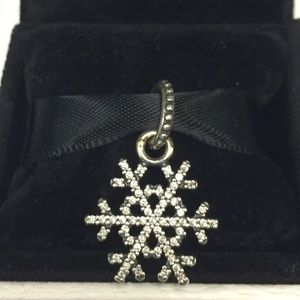 Pandora Sterling Silver Winter Kiss Snowflake